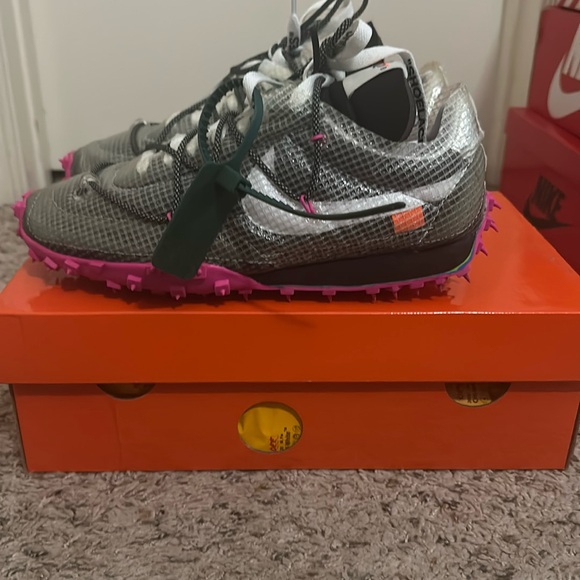 Nike Shoes - Off White Waffle Racer